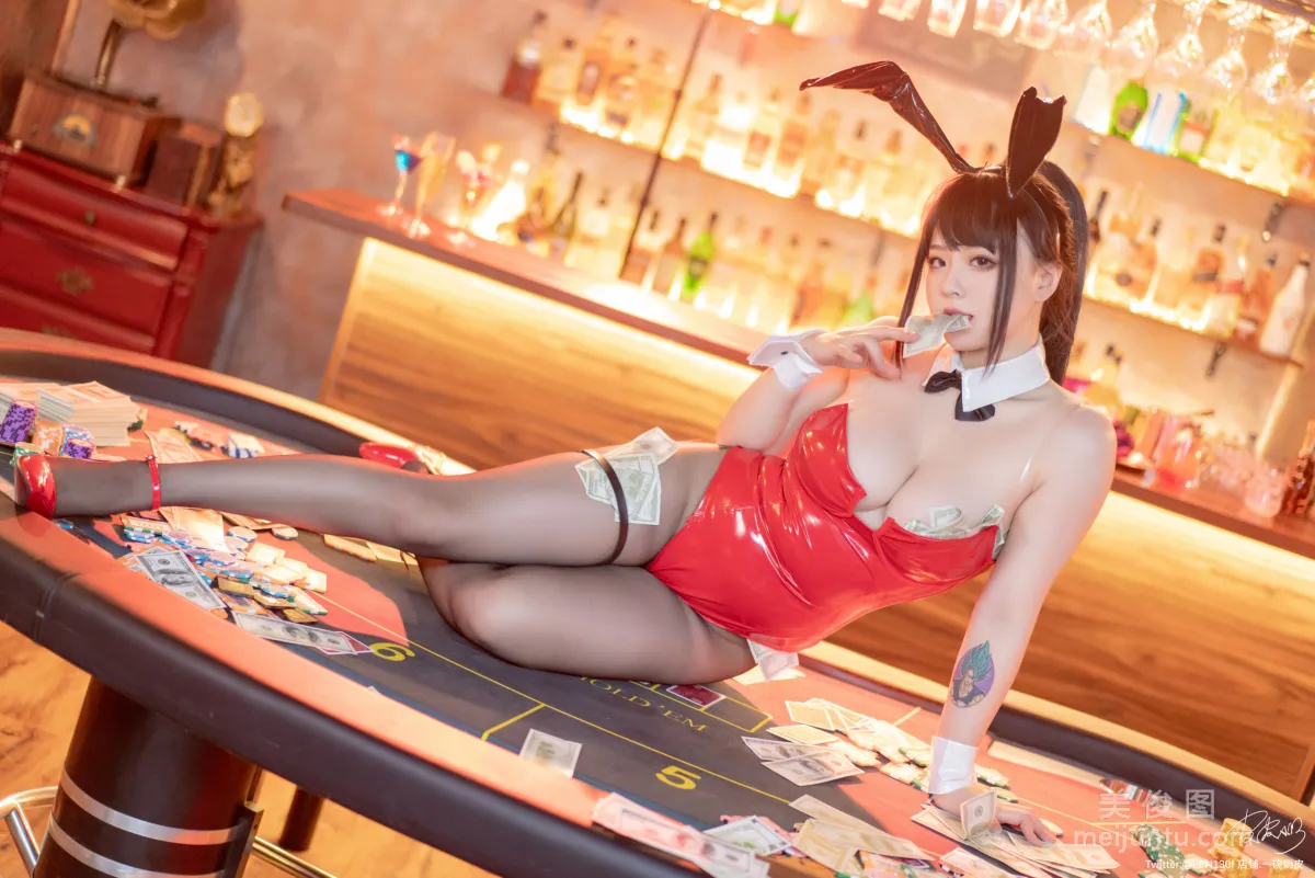 [COS福利] 皮皮奶可可愛了啦 - 元旦兔女郎 34