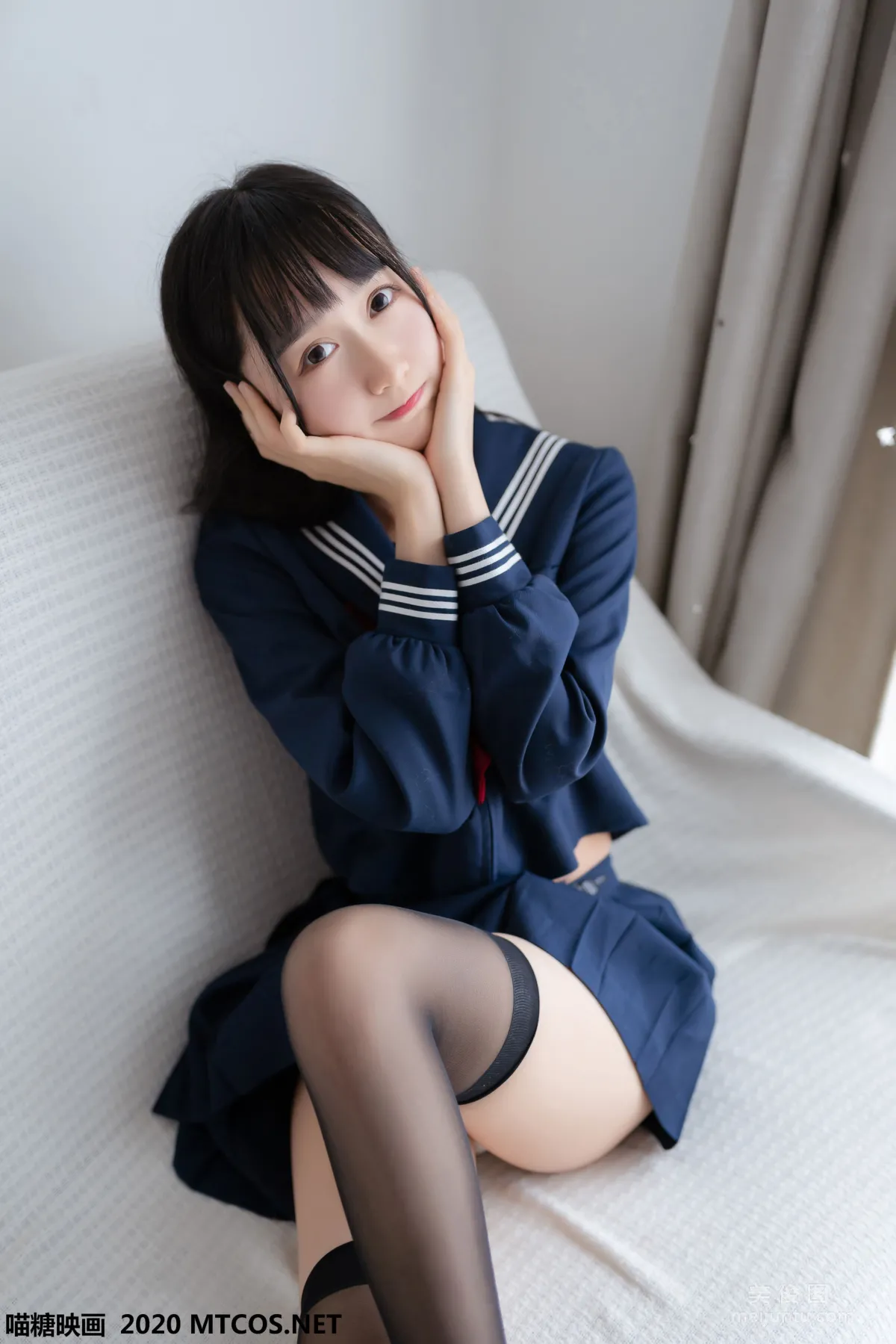 [喵糖映画] JKL.005 《水手JK制服》 写真集38