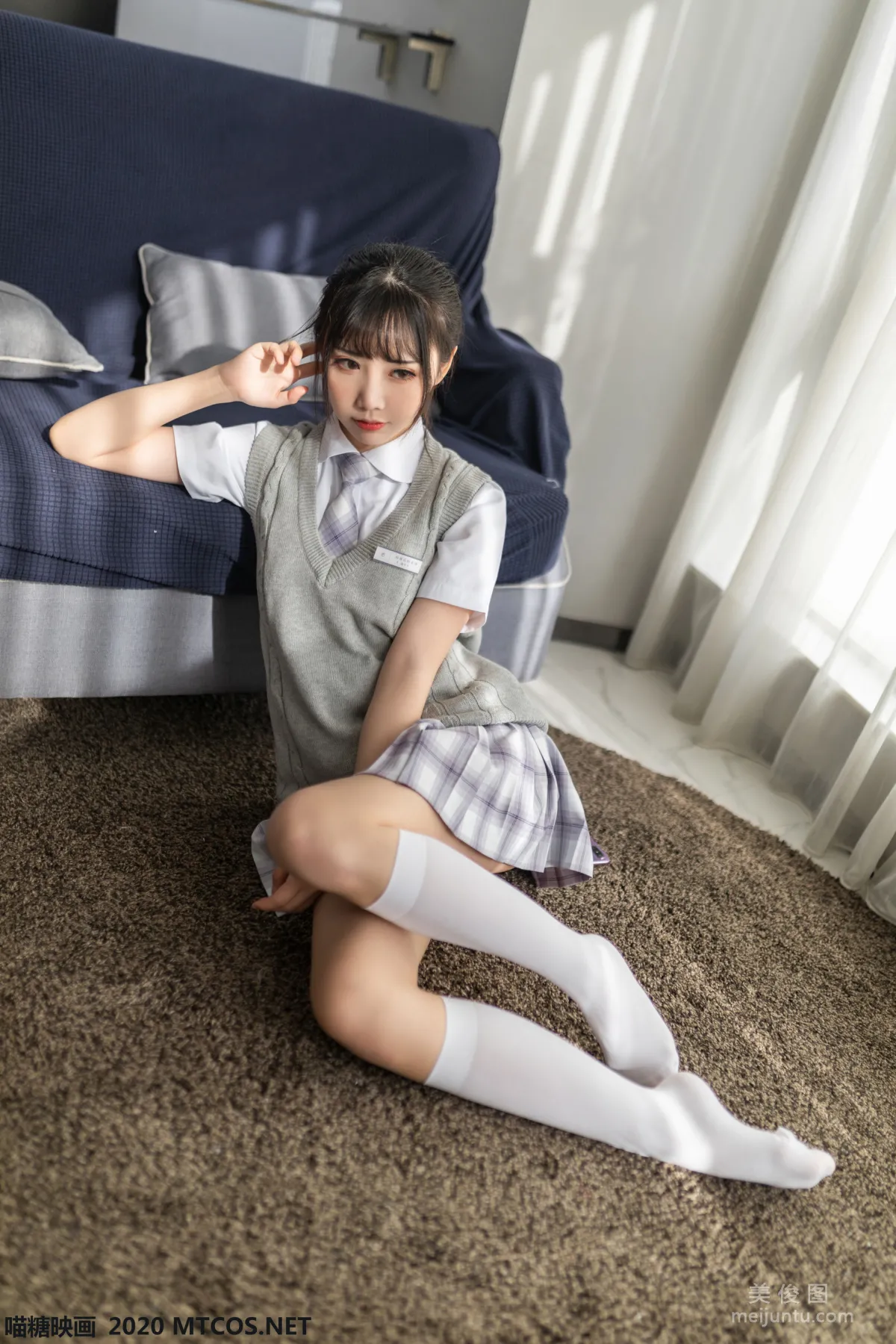 [喵糖映画] JKL.001 《制服少女》 写真集1