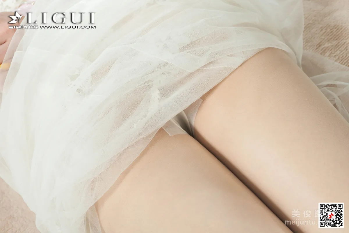 Model 甜甜《白丝婚纱美束》 [丽柜Ligui] 写真集59