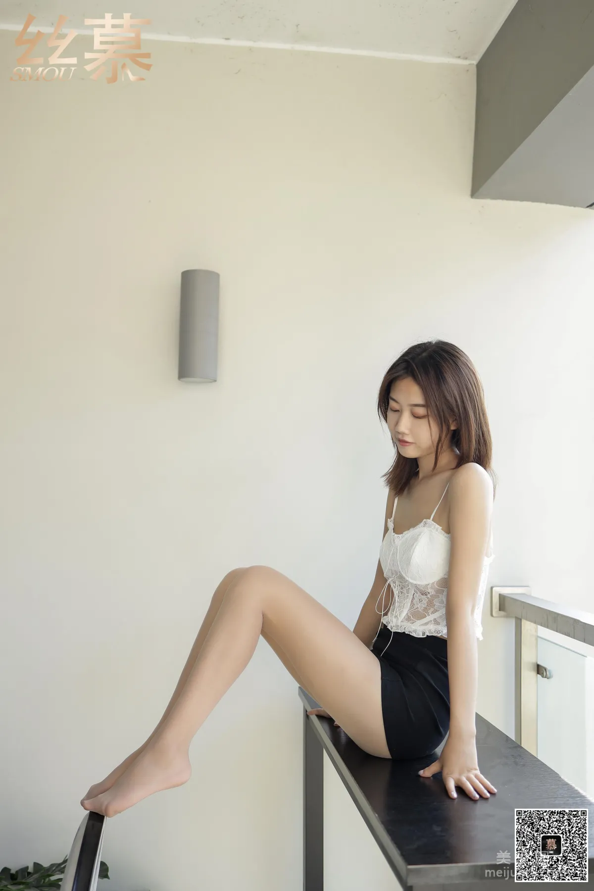 [丝慕] TX074 米朵 《白色恋人》 丝袜美腿写真34