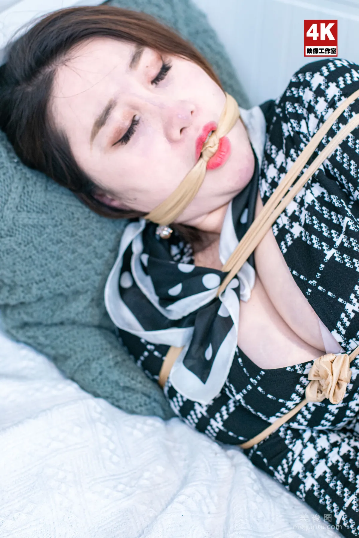 [丽柜Ligui]  静瑶 《柔丝》 丝足写真88