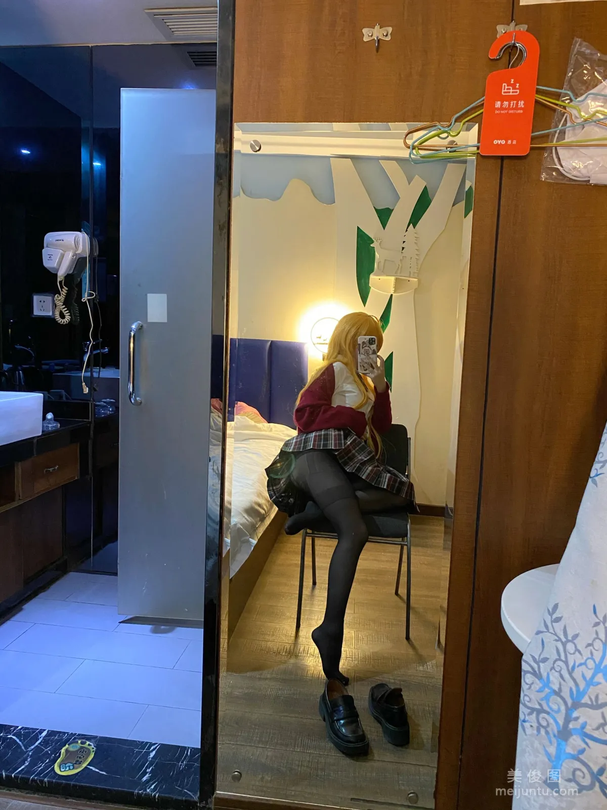 [COS福利] 芋圓侑子SJ_ - 金毛不良jk 14