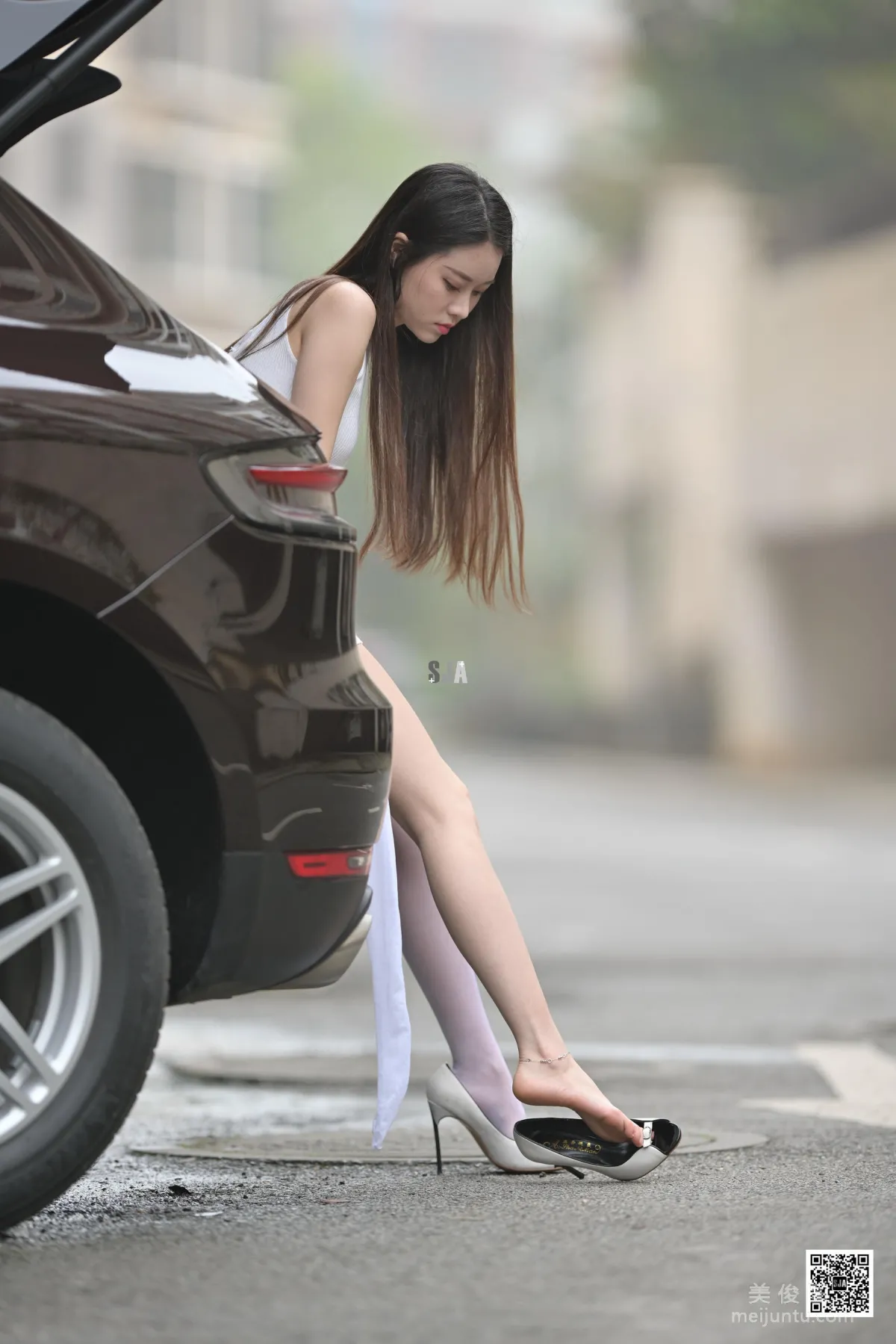 [佳爺SJA] 新刊SJA006 佳爺 《白》 美腿寫真 53