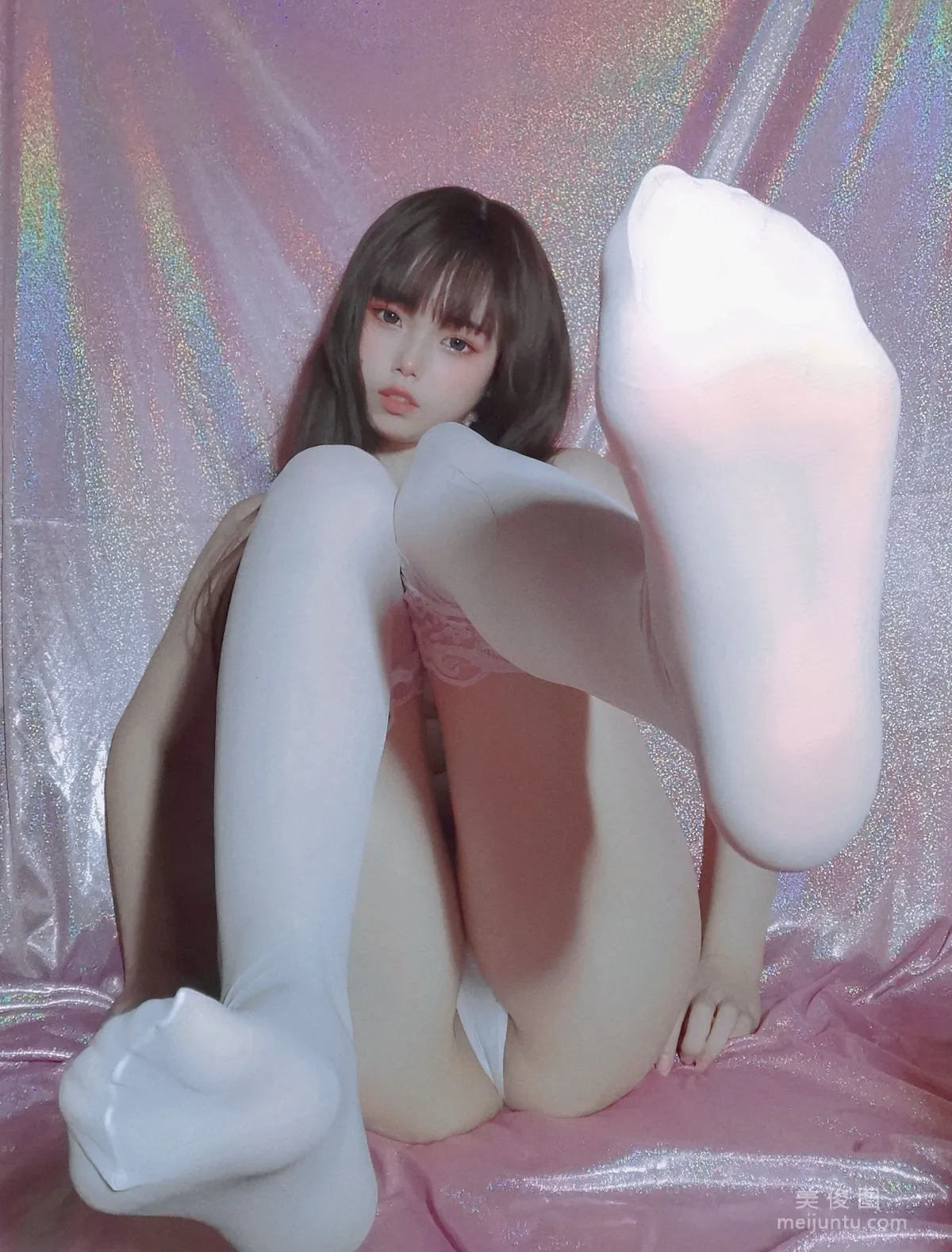 [COS福利] 七月喵子 - 粉嫩水手服 30