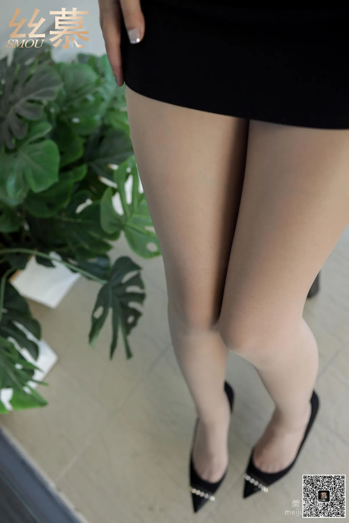 [丝慕] TX074 米朵 《白色恋人》 丝袜美腿写真5
