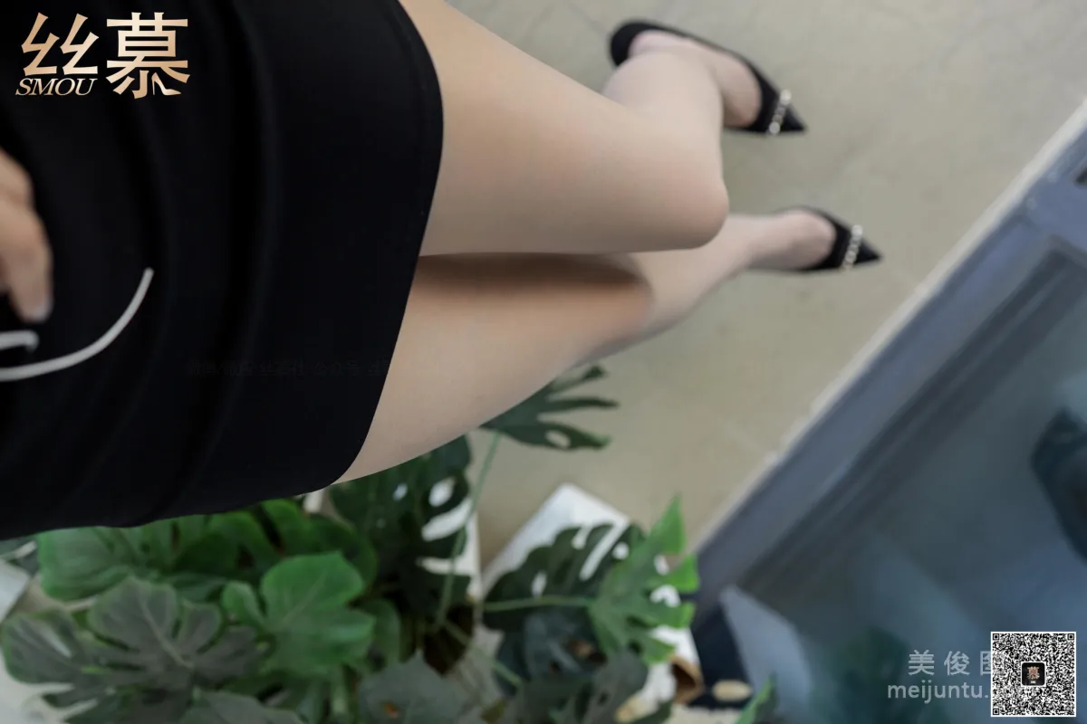 [丝慕] TX074 米朵 《白色恋人》 丝袜美腿写真4