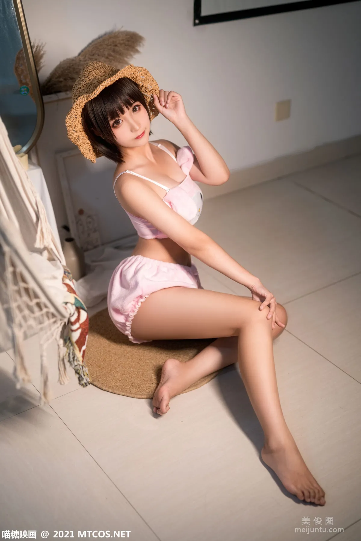 [喵糖映畫] VOL.383 佩蒂睡衣 寫真套圖 1