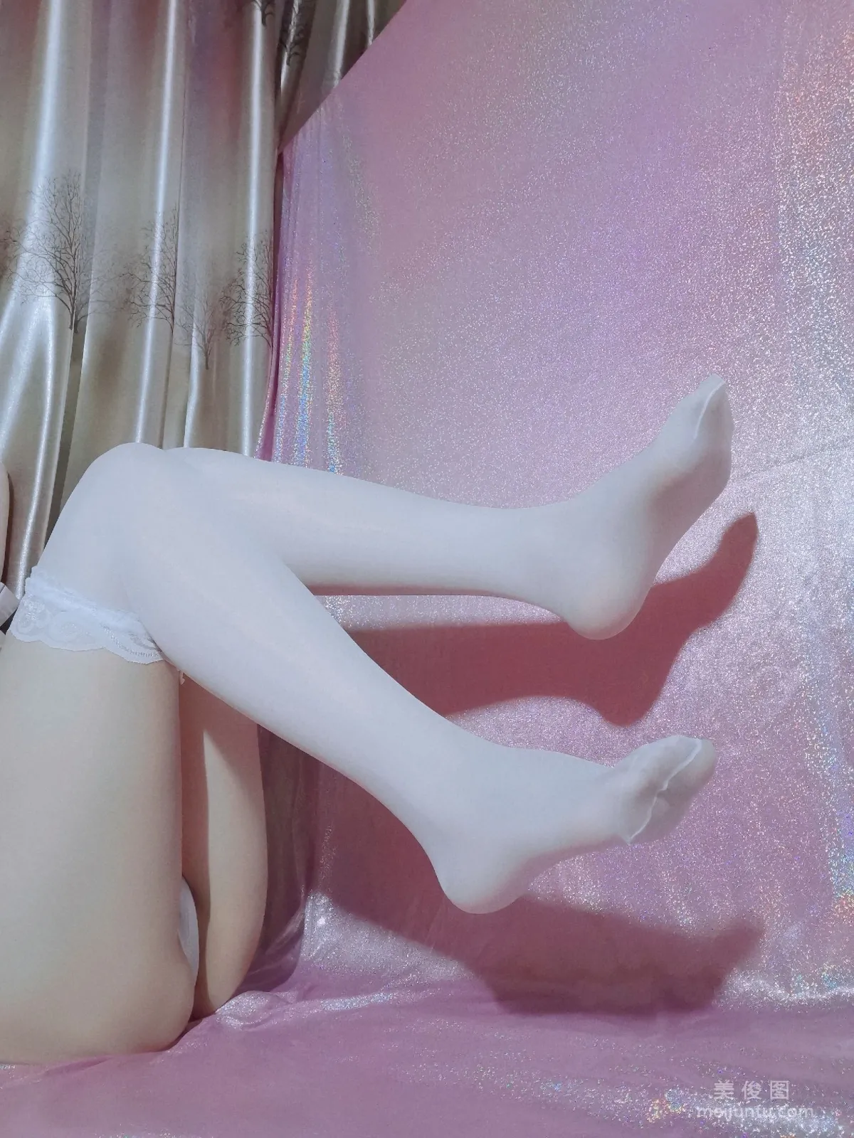 [COS福利] 七月喵子 - 粉嫩水手服 46