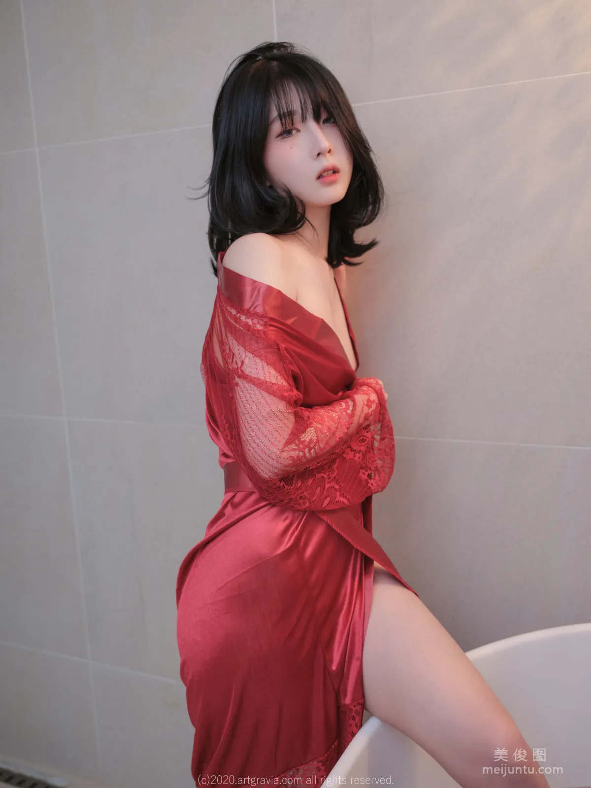 [ARTGRAVIA] VOL.207 Jangjoo - 紅色睡衣系列 27