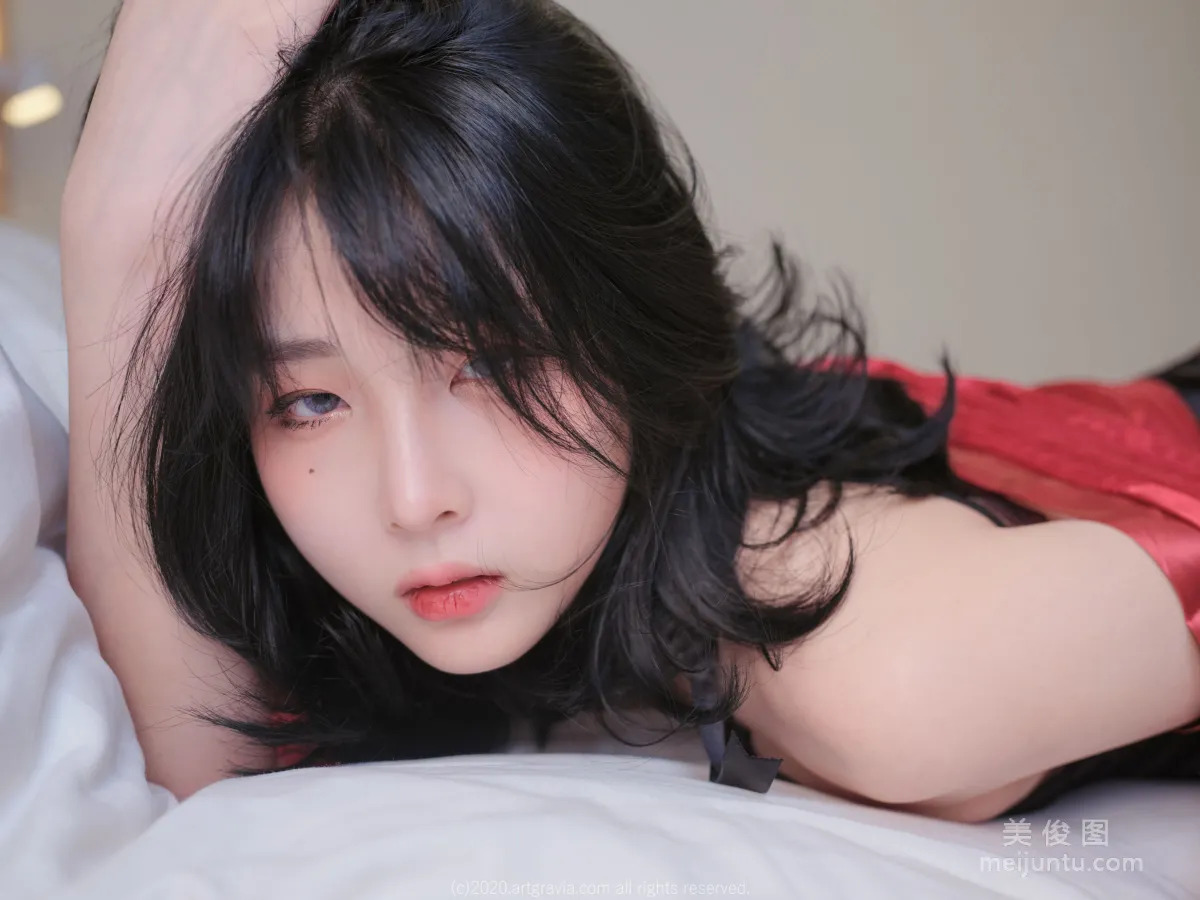 [ARTGRAVIA] VOL.207 Jangjoo - 紅色睡衣系列 12