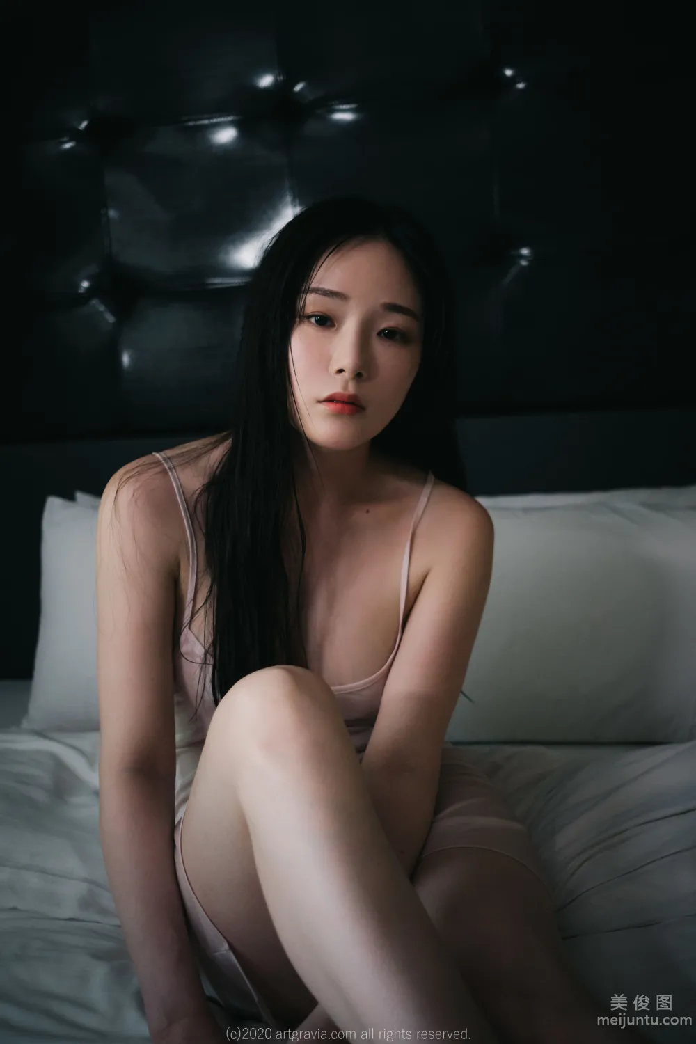 [ARTGRAVIA] VOL.159 PIA - 情趣黑絲+濕身寫真 57