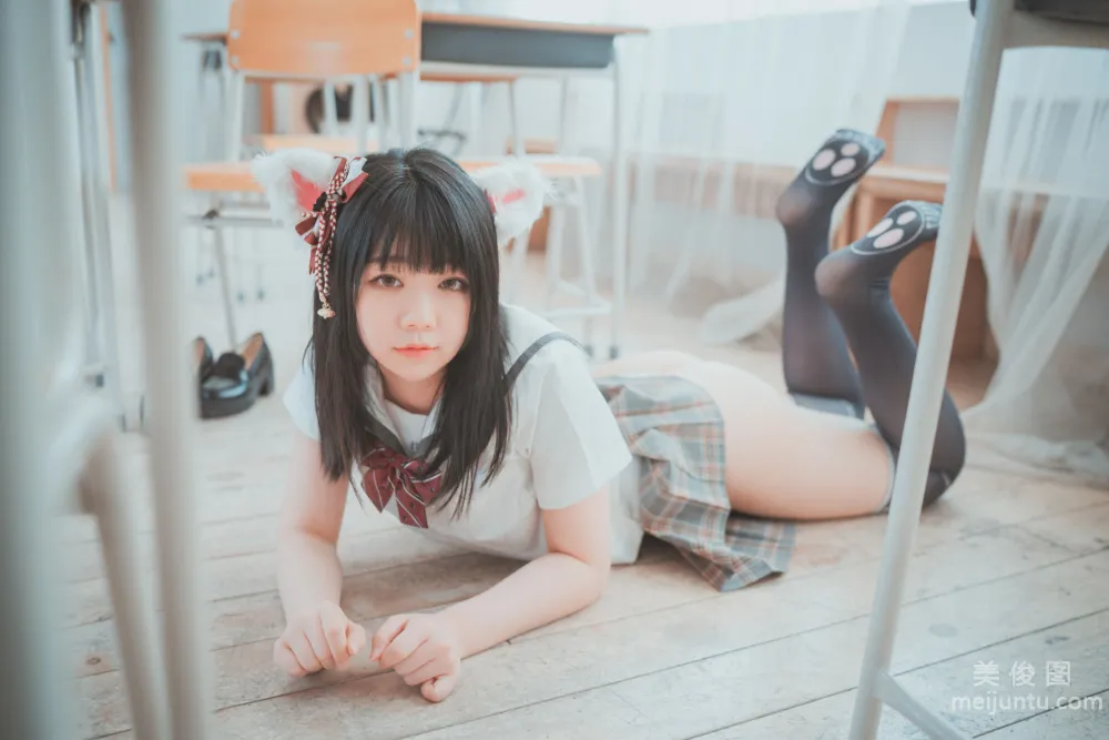[DJAWA] Pian - Cat girl does not take classes 寫真套圖 21