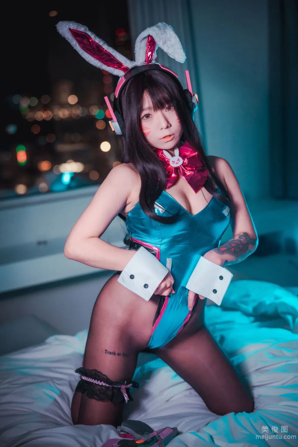 [DJAWA] Maruemon - D.VA Bunny Hop! 寫真套圖 13