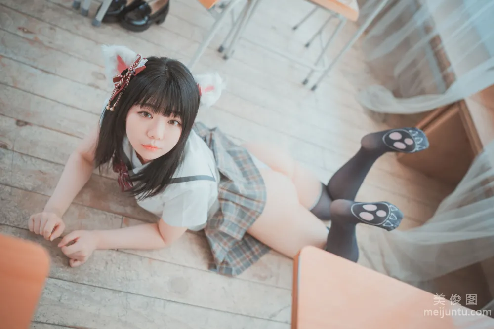 [DJAWA] Pian - Cat girl does not take classes 寫真套圖 20