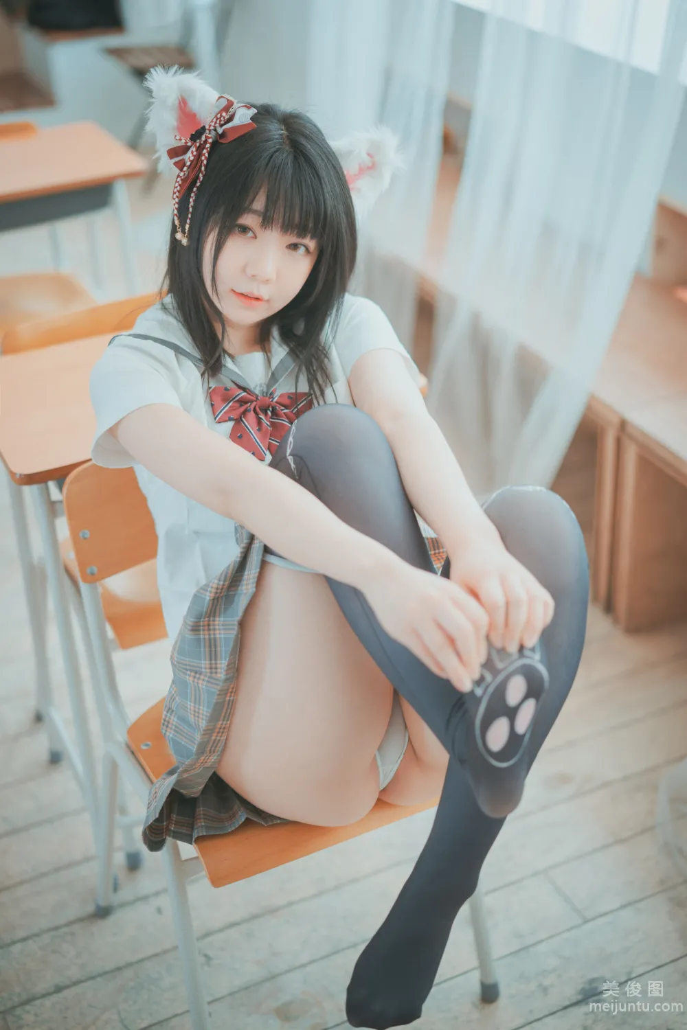 [DJAWA] Pian - Cat girl does not take classes 寫真套圖 2