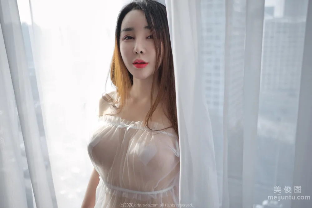 [ARTGRAVIA] VOL.163 NINA - 透視蕾絲+網衣寫真 17