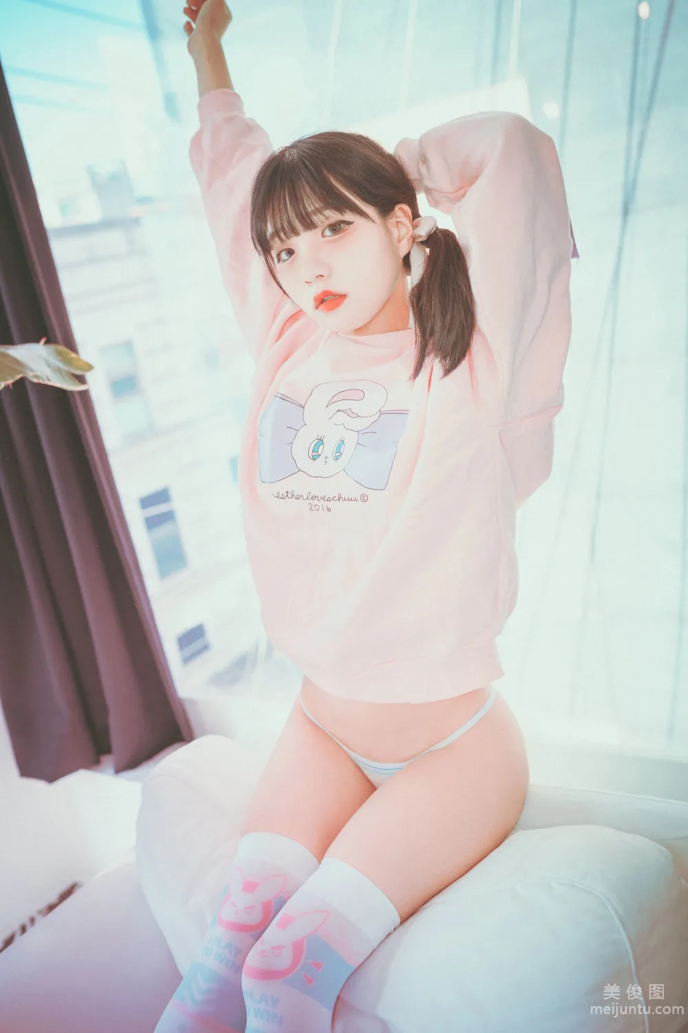 [DJAWA] Jenny - Lovely Pink 寫真套圖 34