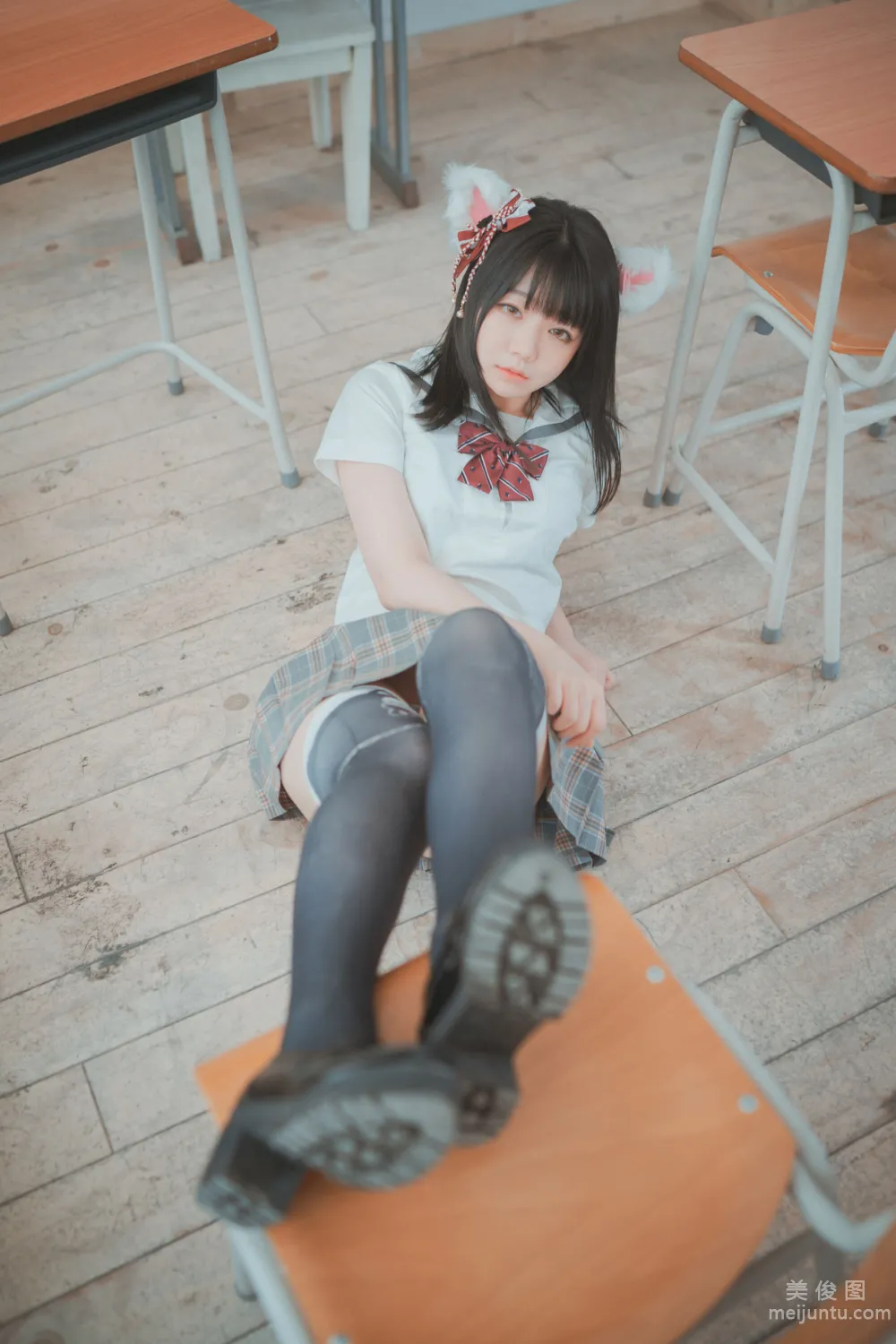 [DJAWA] Pian - Cat girl does not take classes 寫真套圖 13