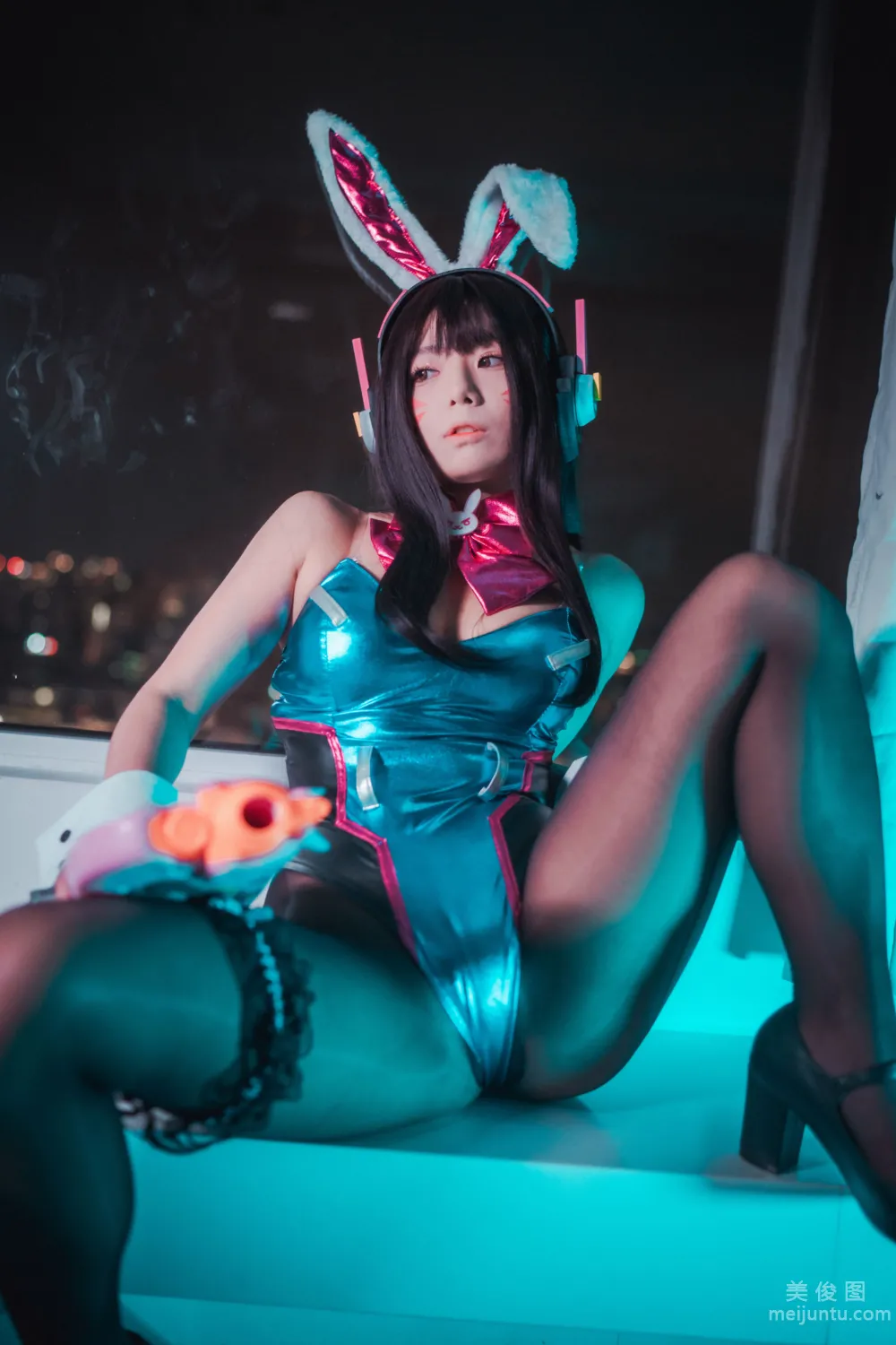 [DJAWA] Maruemon - D.VA Bunny Hop! 寫真套圖 28