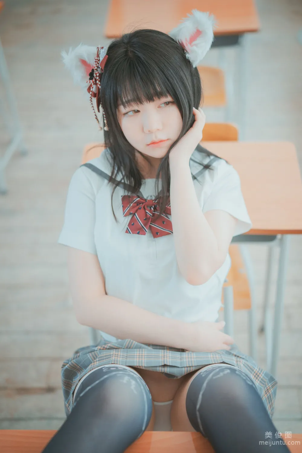 [DJAWA] Pian - Cat girl does not take classes 寫真套圖 6