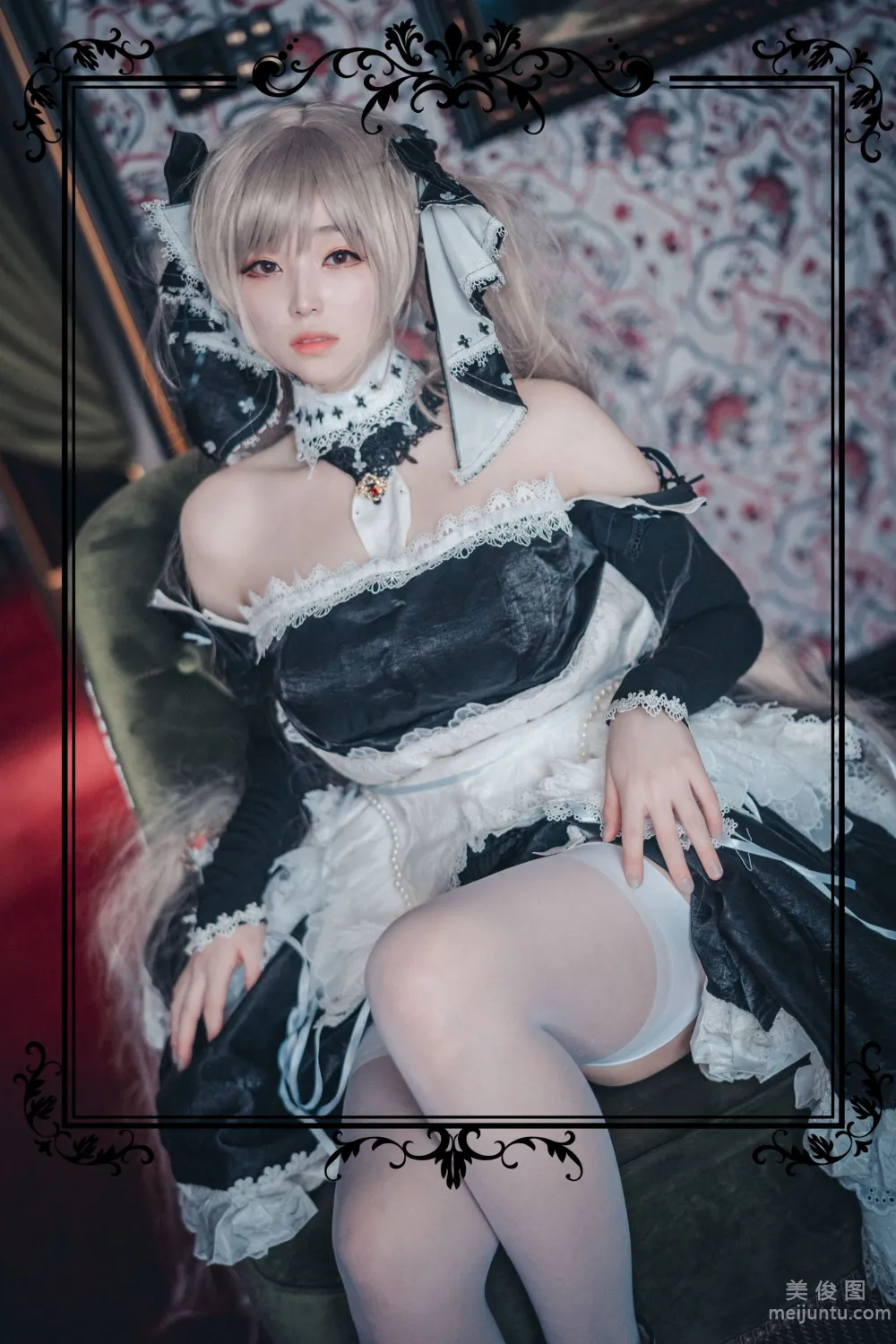 [DJAWA] BamBi - Azur Lane HMS Formidable 寫真套圖 10
