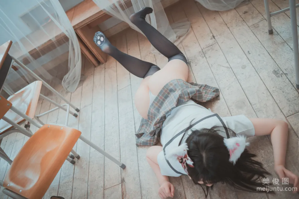 [DJAWA] Pian - Cat girl does not take classes 寫真套圖 19
