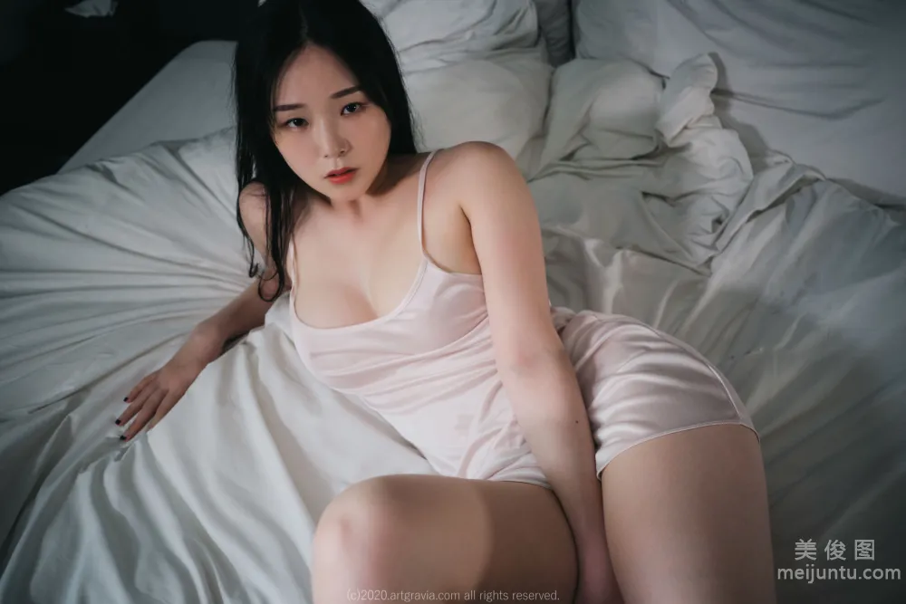 [ARTGRAVIA] VOL.159 PIA - 情趣黑絲+濕身寫真 67