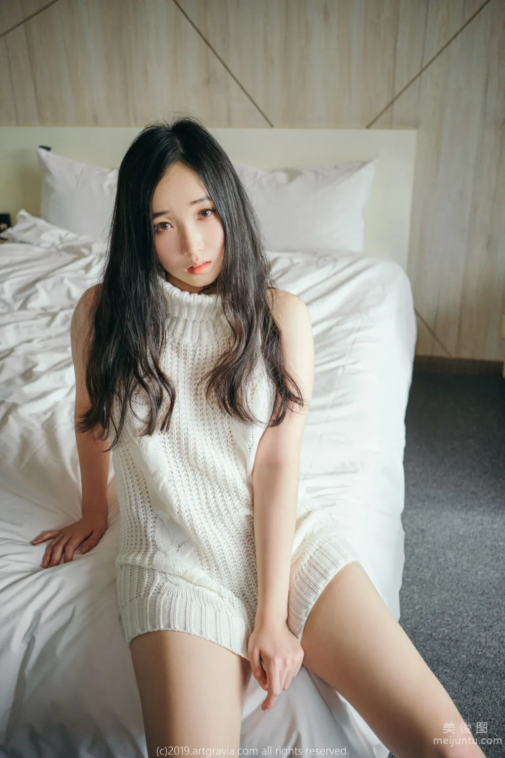 [ARTGRAVIA] VOL.106 Bambi - 性感毛衣+女仆睡衣 21