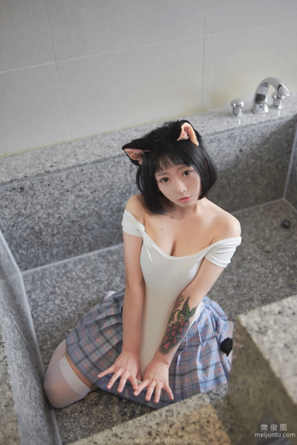 [ARTGRAVIA] VOL.166 - MARUEMONG - 情趣制服寫真 11