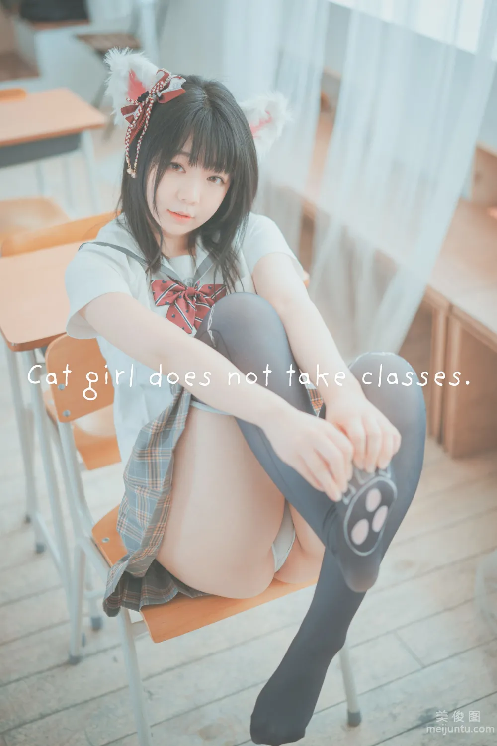 [DJAWA] Pian - Cat girl does not take classes 寫真套圖 1