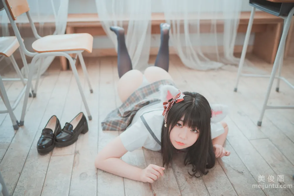 [DJAWA] Pian - Cat girl does not take classes 寫真套圖 17
