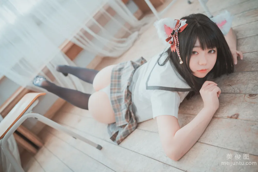 [DJAWA] Pian - Cat girl does not take classes 寫真套圖 18