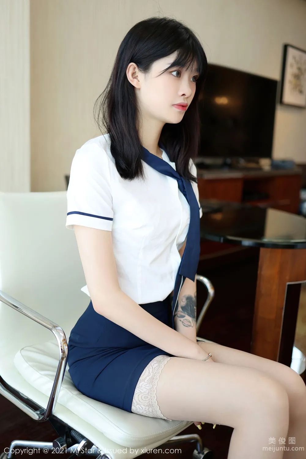 [模范学院MFStar] Vol.516 77qiqi - 校园风格的学生装系列17