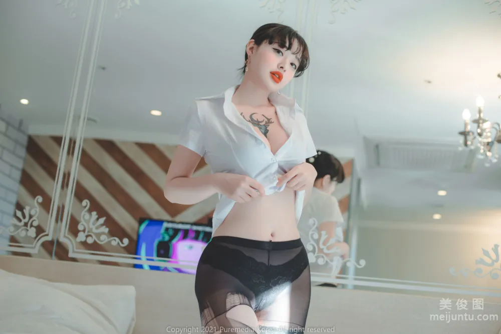 [PURE MEDIA] Vol.081 - Seolhwa - 黑絲美臀誘惑 25