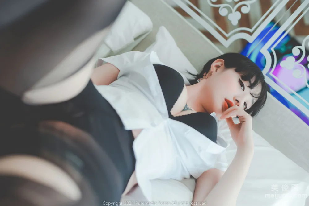 [PURE MEDIA] Vol.081 - Seolhwa - 黑絲美臀誘惑 30
