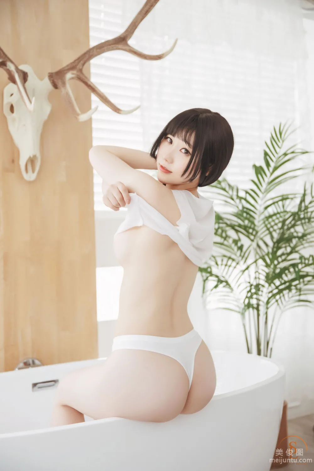 [saintphotolife] Vol.01 Jamong - 情趣制服誘惑寫真 51