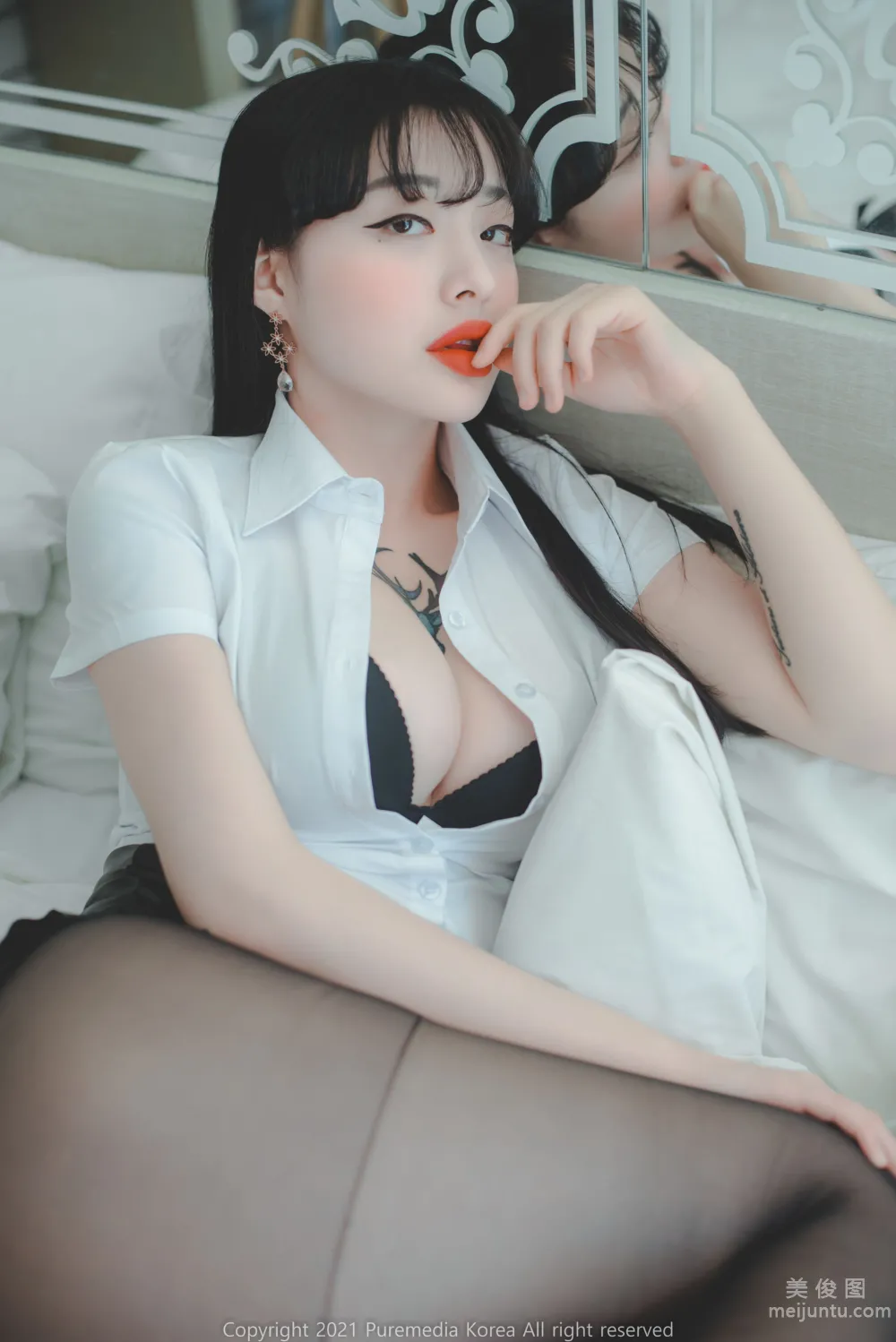 [PURE MEDIA] Vol.081 - Seolhwa - 黑絲美臀誘惑 5