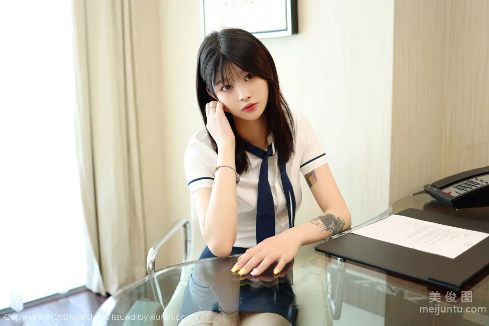 [模范学院MFStar] Vol.516 77qiqi - 校园风格的学生装系列7