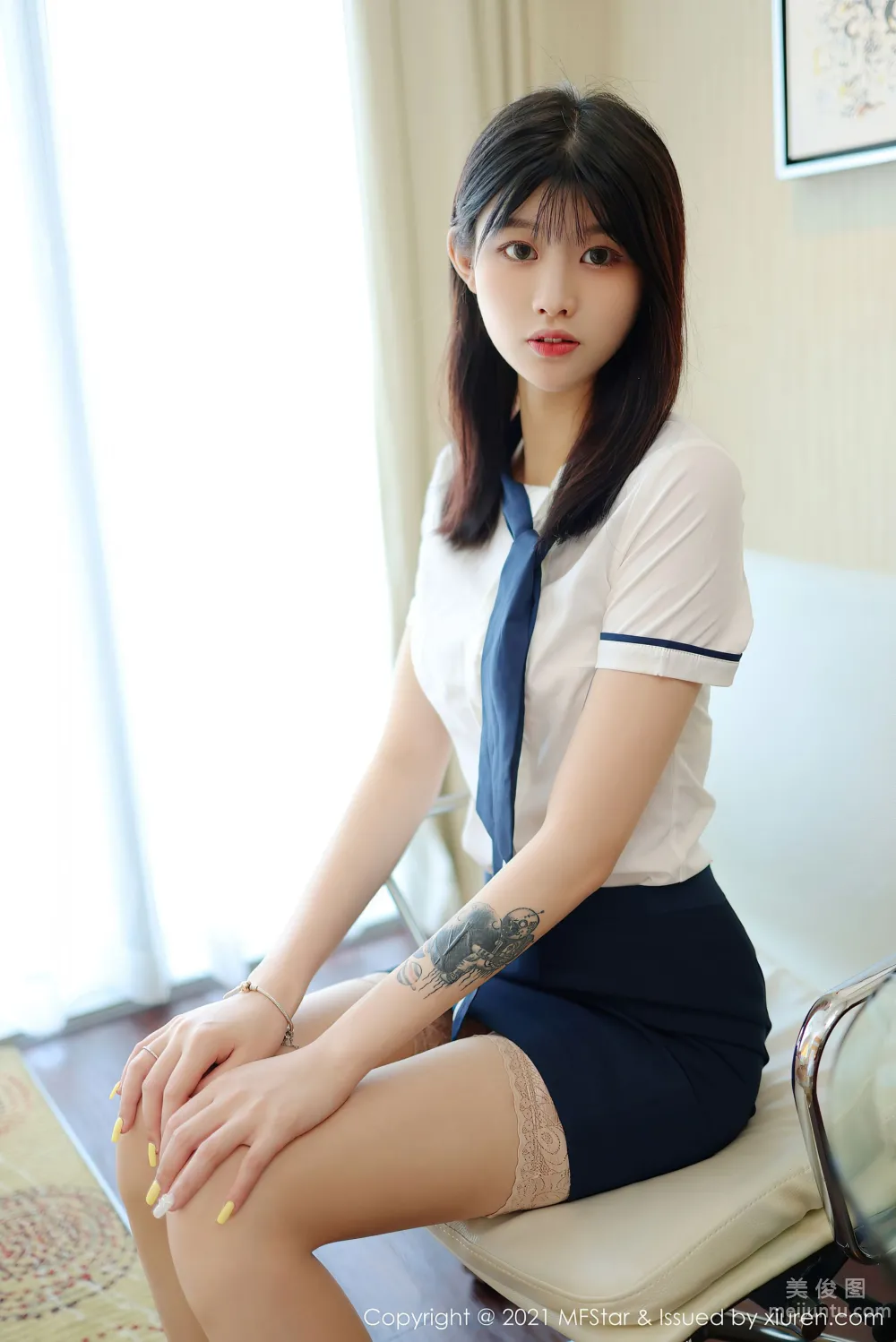 [模范学院MFStar] Vol.516 77qiqi - 校园风格的学生装系列16