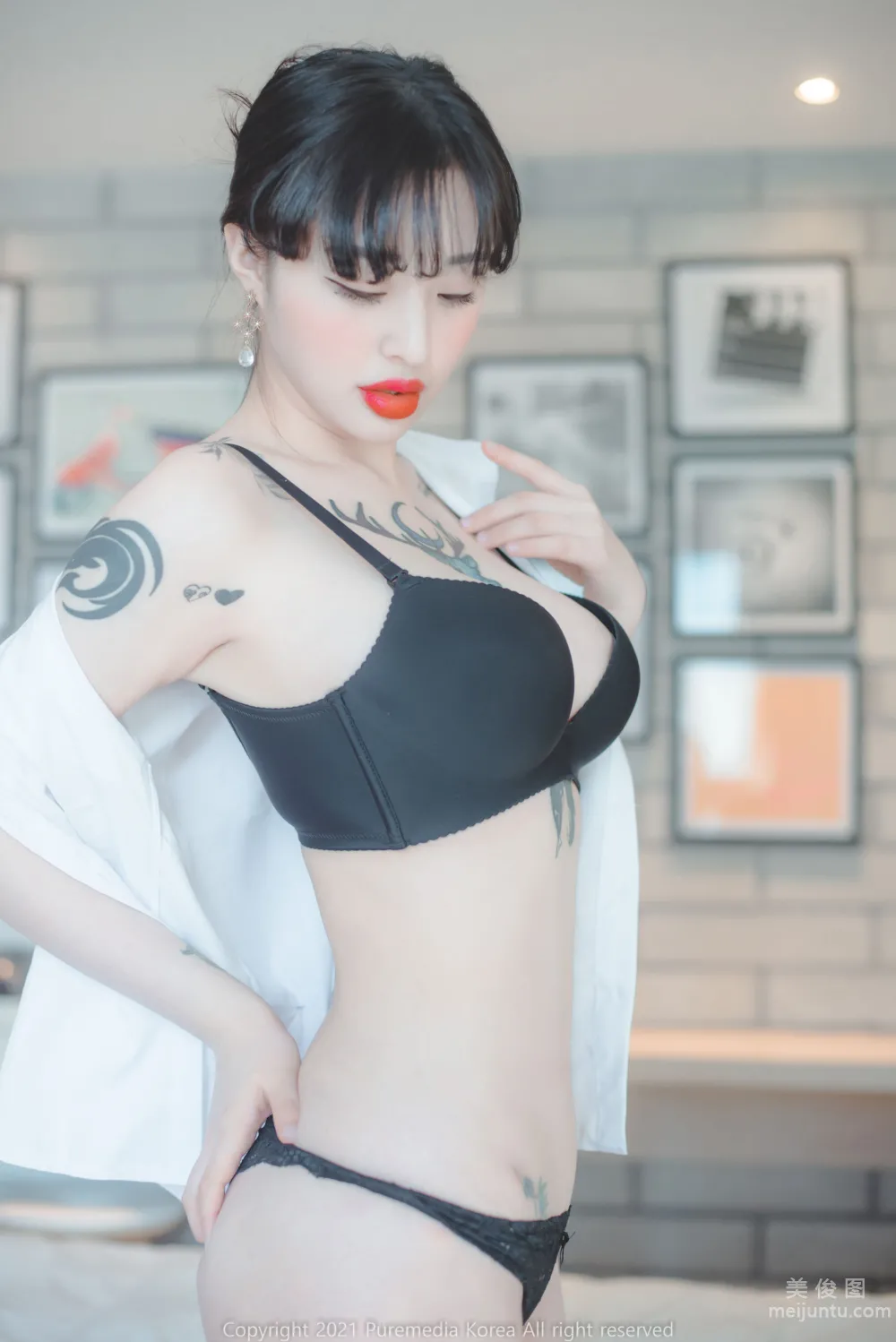 [PURE MEDIA] Vol.081 - Seolhwa - 黑絲美臀誘惑 43