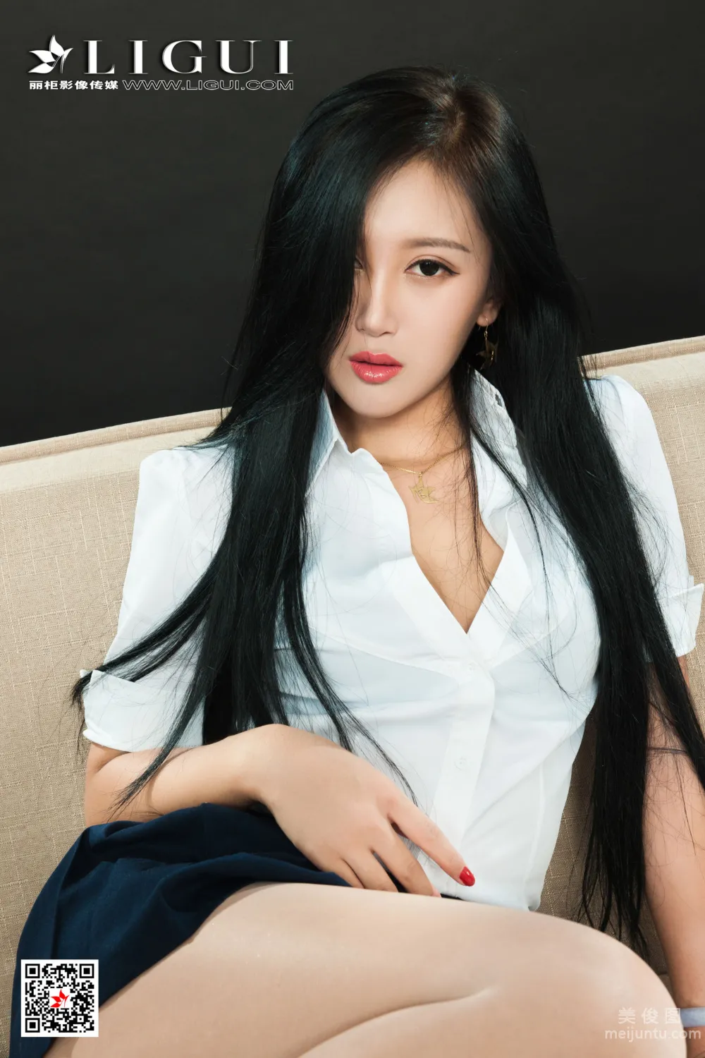 [丽柜Ligui] Model 涵如 《舞动的寂寞》  写真套图2
