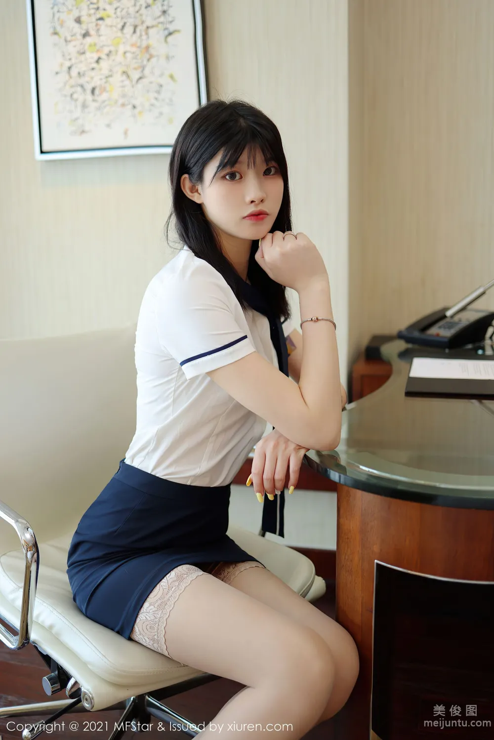 [模范学院MFStar] Vol.516 77qiqi - 校园风格的学生装系列19