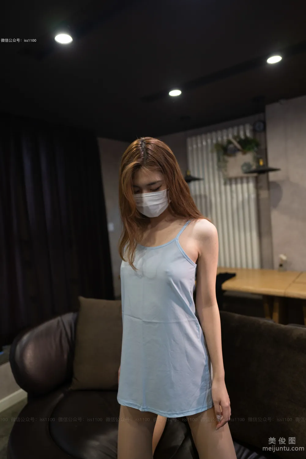 [ISS系列] 詩薇 - 藍色吊帶 寫真套圖 69