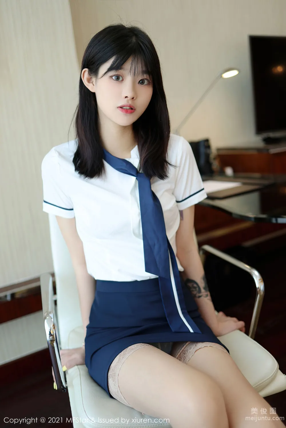 [模范学院MFStar] Vol.516 77qiqi - 校园风格的学生装系列18