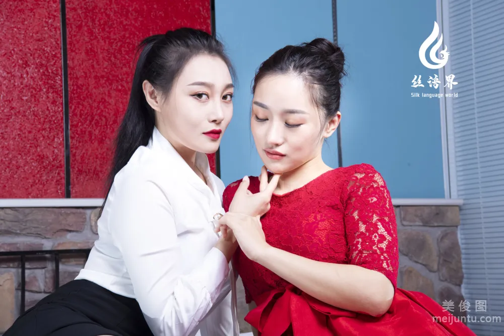 [丽柜Ligui]  Model 团子&梵妮 《绮靡双笙》  写真套图5