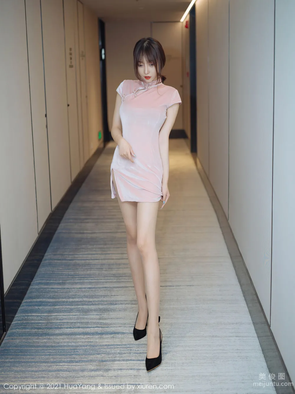 [花漾HuaYang] Vol.430 玥兒玥er - 典雅且浪漫的古典粉色旗袍 4
