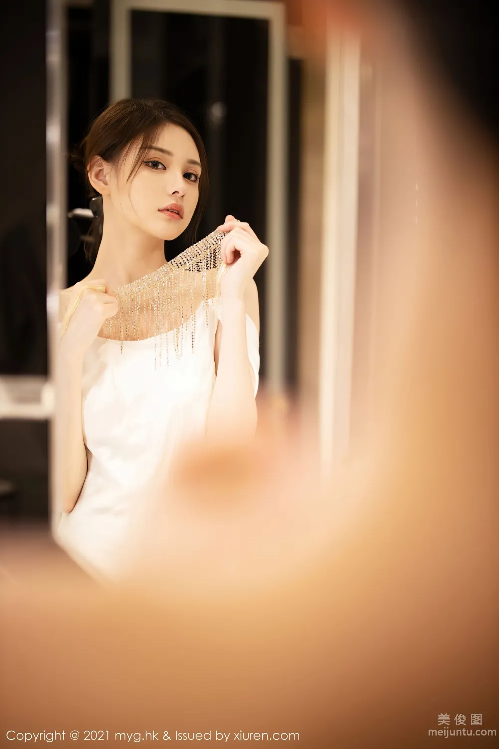 [美媛館MyGirl] Vol.552 小夕juju - 唯美動人的白色新娘 25