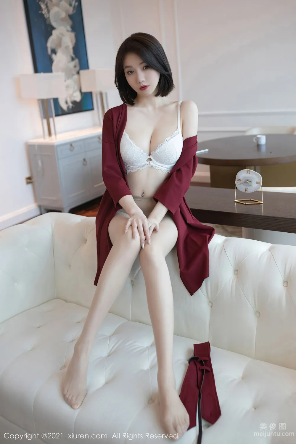[秀人XIUREN] No.3668 安然Maleah - 渾然天成的人妻氣息 41