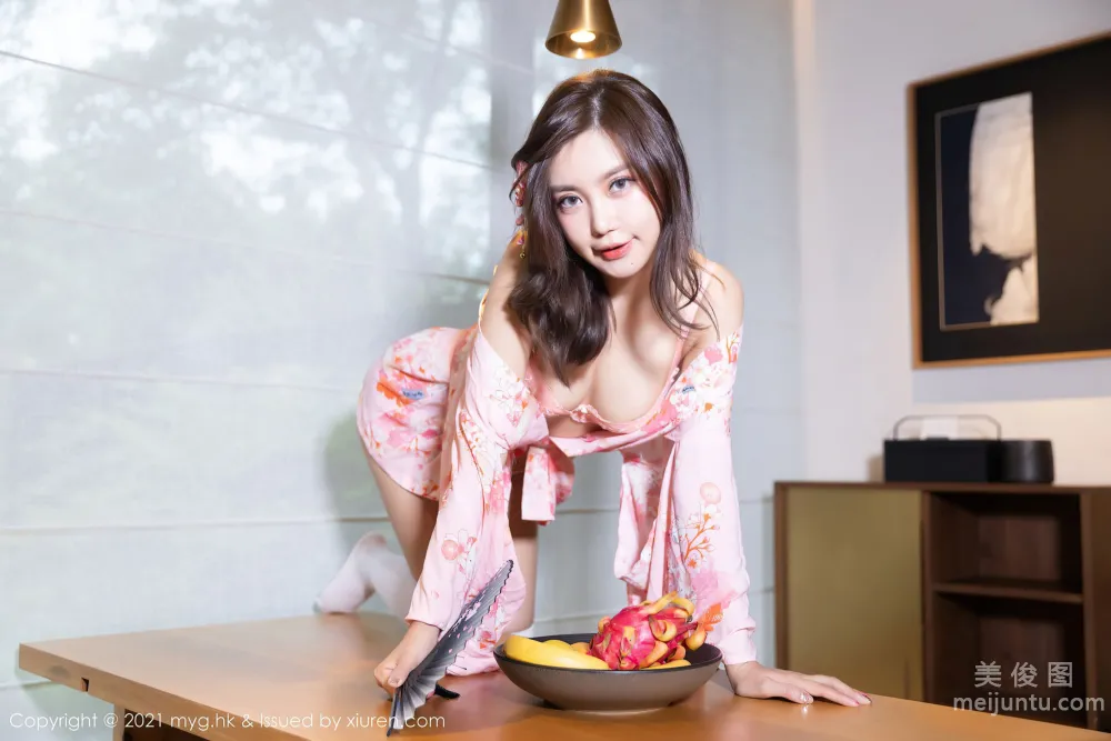 [美媛館MyGirl] Vol.556 绮裡嘉Carina - 色彩缤紛絢麗的日系和服系列 24